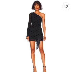 House of Harlow 1960 Cueva Mini Dress in Black Size Small